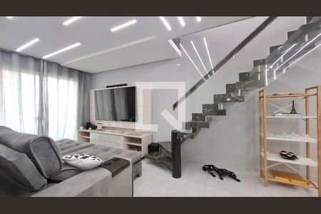 Sala de apartamento à venda com 3 quartos, 150m² em Parque das Nações, Santo André