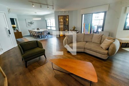 Sala 1 de apartamento à venda com 3 quartos, 250m² em Jardim Fonte do Morumbi, São Paulo