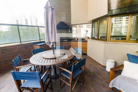Varanda gourmet de apartamento à venda com 3 quartos, 250m² em Jardim Fonte do Morumbi, São Paulo