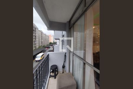 Varanda da Sala de apartamento para alugar com 2 quartos, 54m² em Parque Bristol, São Paulo