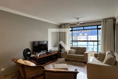 Sala de apartamento para alugar com 4 quartos, 196m² em Aparecida, Santos
