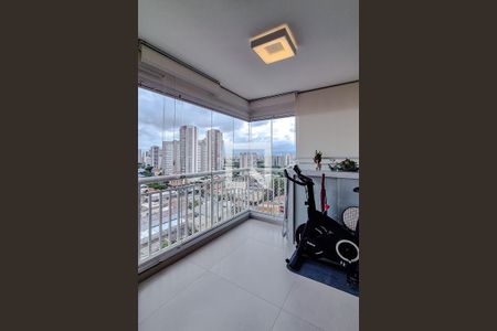 Varanda da Sala de apartamento à venda com 2 quartos, 79m² em Barra Funda, São Paulo