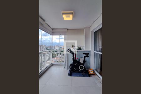 Varanda da Sala de apartamento à venda com 2 quartos, 79m² em Barra Funda, São Paulo