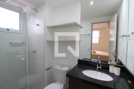 Banheiro de apartamento à venda com 1 quarto, 25m² em Vila Butantã, São Paulo