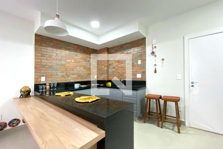 Cozinha de apartamento à venda com 1 quarto, 40m² em Santa Tereza, Belo Horizonte