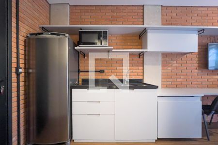 Cozinha de kitnet/studio para alugar com 1 quarto, 20m² em Vila Mariana, São Paulo