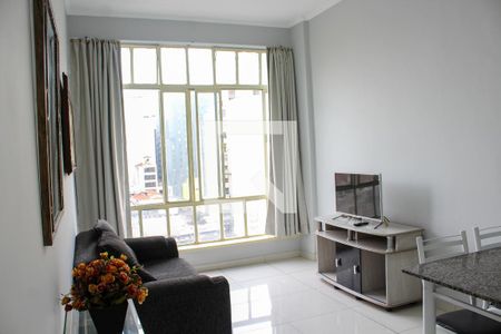 Sala de apartamento à venda com 1 quarto, 43m² em República, São Paulo