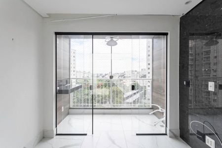 Varanda da sala  de apartamento à venda com 3 quartos, 69m² em Paquetá, Belo Horizonte