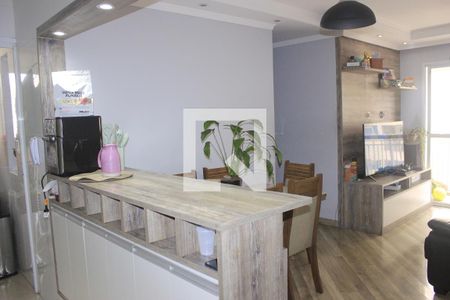 Sala de apartamento à venda com 2 quartos, 64m² em Ponte Grande, Guarulhos