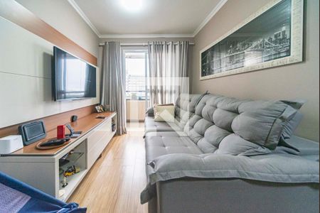 Sala de apartamento à venda com 3 quartos, 69m² em Vila Humaita, Santo André