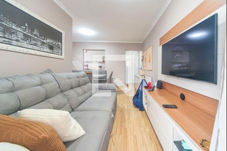 Sala de apartamento à venda com 3 quartos, 69m² em Vila Humaita, Santo André