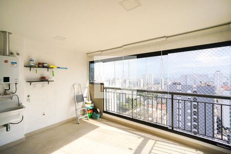 Varanda da Sala de apartamento para alugar com 2 quartos, 65m² em Vila Zilda, São Paulo