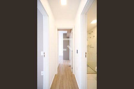 Corredor dos quartos de apartamento para alugar com 2 quartos, 65m² em Vila Zilda, São Paulo