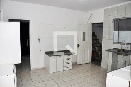 Detalhe - Cozinha e Sala de casa para alugar com 1 quarto, 40m² em Vila Pirituba, São Paulo