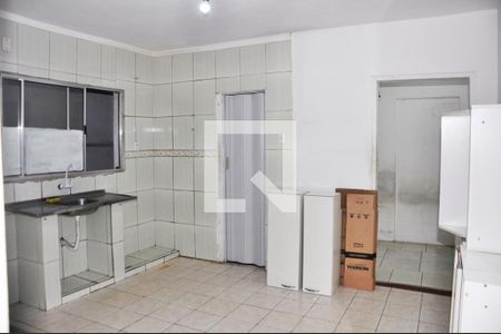 Detalhe - Cozinha e Sala de casa para alugar com 1 quarto, 40m² em Vila Pirituba, São Paulo