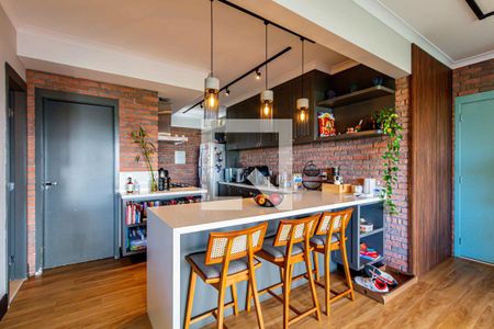 Cozinha de apartamento para alugar com 3 quartos, 134m² em Vila Anastácio, São Paulo