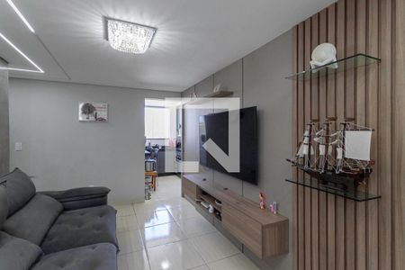 Sala de apartamento à venda com 2 quartos, 105m² em Parque Xangri-lá, Contagem