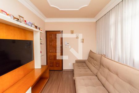 Sala de apartamento à venda com 3 quartos, 84m² em Novo Riacho, Contagem