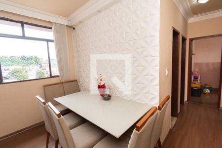 Sala de apartamento à venda com 3 quartos, 84m² em Novo Riacho, Contagem