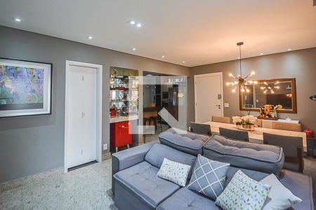 Sala de apartamento à venda com 3 quartos, 106m² em Centro, São Bernardo do Campo