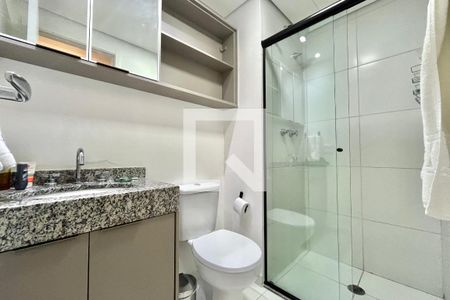 Banheiro de apartamento para alugar com 1 quarto, 26m² em Vila Mariana, São Paulo