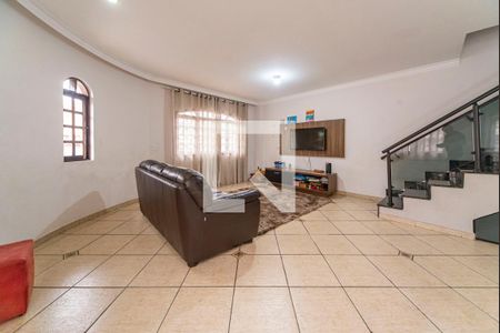 Sala de casa à venda com 4 quartos, 240m² em Parque Marajoara, Santo André