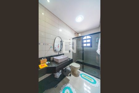 Banheiro Social de casa à venda com 4 quartos, 240m² em Parque Marajoara, Santo André