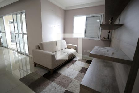 Sala de apartamento à venda com 3 quartos, 124m² em Jardim, Santo André