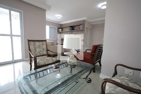 Sala de apartamento à venda com 3 quartos, 124m² em Jardim, Santo André