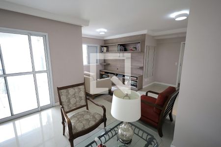Sala de apartamento à venda com 3 quartos, 124m² em Jardim, Santo André