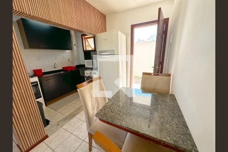 Sala de Jantar de apartamento para alugar com 1 quarto, 35m² em Ingleses do Rio Vermelho, Florianópolis