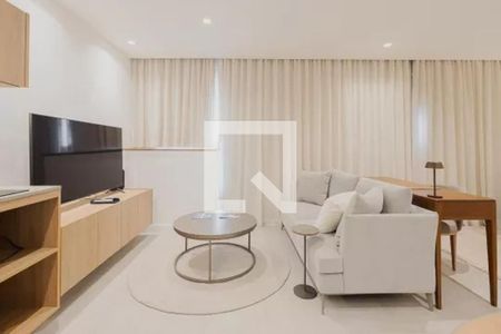 Sala/Quarto de apartamento para alugar com 1 quarto, 34m² em Pinheiros, São Paulo