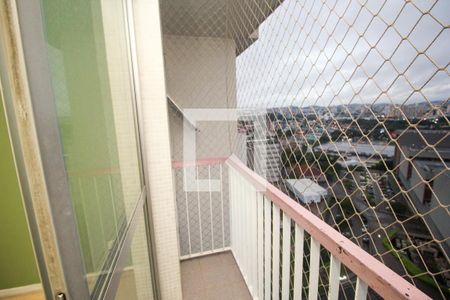 Sacada da Sala de apartamento para alugar com 3 quartos, 75m² em Vila Sao Pedro, Santo André
