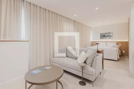 Sala/Quarto de apartamento para alugar com 1 quarto, 34m² em Pinheiros, São Paulo