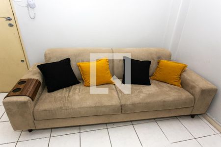 Sala - Sofá de apartamento para alugar com 1 quarto, 30m² em Jardins, São Paulo
