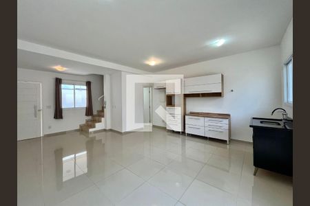 Sala/Cozinha de casa de condomínio à venda com 3 quartos, 120m² em Chácara Primavera, Campinas