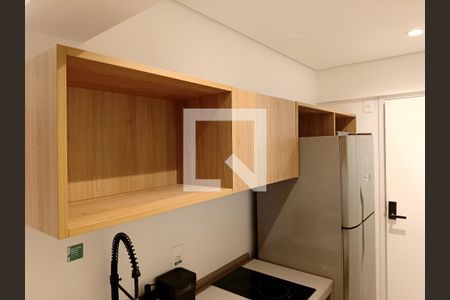 Cozinha de kitnet/studio para alugar com 1 quarto, 31m² em Pinheiros, São Paulo
