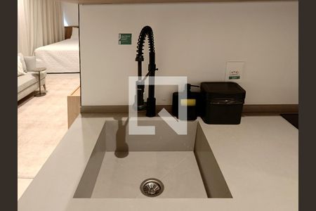 Cozinha de kitnet/studio para alugar com 1 quarto, 31m² em Pinheiros, São Paulo