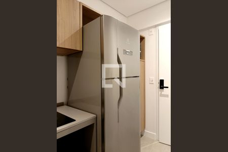 Estúdio - cozinha de kitnet/studio para alugar com 1 quarto, 31m² em Pinheiros, São Paulo