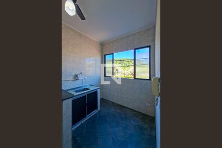 Cozinha  de kitnet/studio para alugar com 0 quarto, 33m² em Boqueirão, Praia Grande