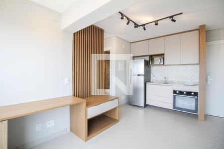 Sala/Cozinha de kitnet/studio para alugar com 1 quarto, 30m² em Belenzinho, São Paulo