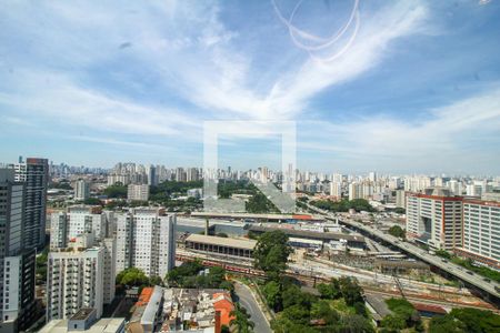 Vistas - Sala e Quarto de kitnet/studio para alugar com 1 quarto, 30m² em Belenzinho, São Paulo
