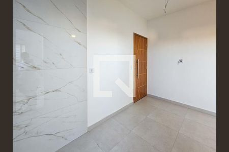 Sala/Cozinha de apartamento à venda com 2 quartos, 52m² em Utinga, Santo André