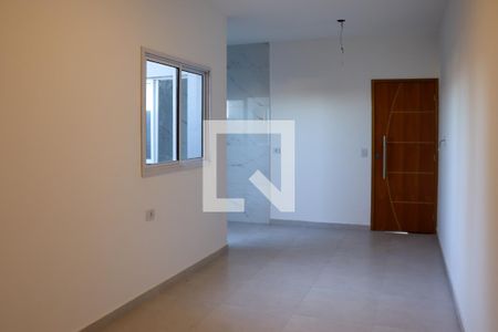 Sala/Cozinha de apartamento à venda com 2 quartos, 52m² em Utinga, Santo André