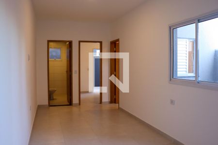 Sala/Cozinha de apartamento à venda com 2 quartos, 52m² em Utinga, Santo André