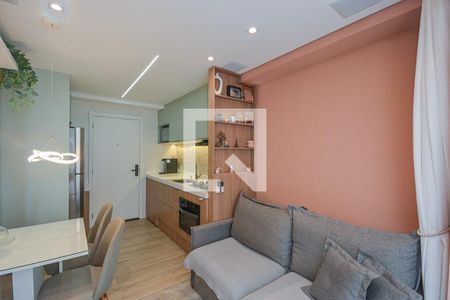 Sala/Cozinha de apartamento à venda com 2 quartos, 35m² em Socorro, São Paulo