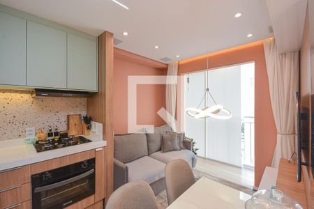 Sala/Cozinha de apartamento à venda com 2 quartos, 35m² em Socorro, São Paulo