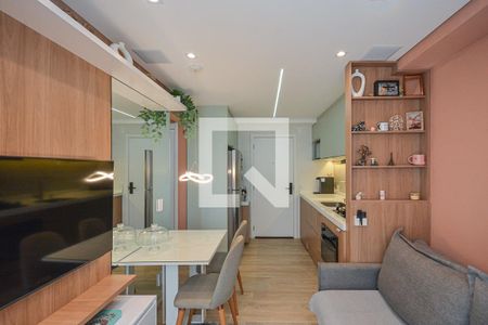 Sala/Cozinha de apartamento à venda com 2 quartos, 35m² em Socorro, São Paulo
