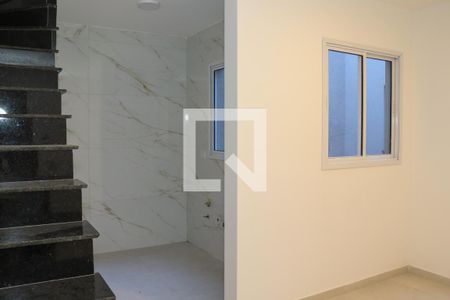 Sala/Cozinha de apartamento à venda com 2 quartos, 90m² em Utinga, Santo André
