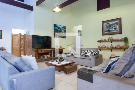 Sala de TV de casa de condomínio à venda com 4 quartos, 418m² em Nazaré, Brumadinho
